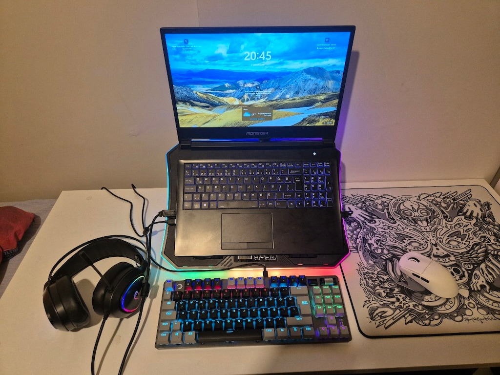 Monster Laptop Setup - 2