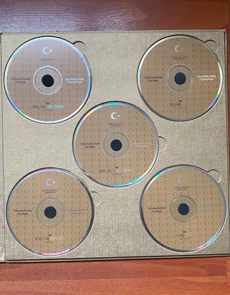 Enstrümental Müzikler 5 CD YENİ - 2