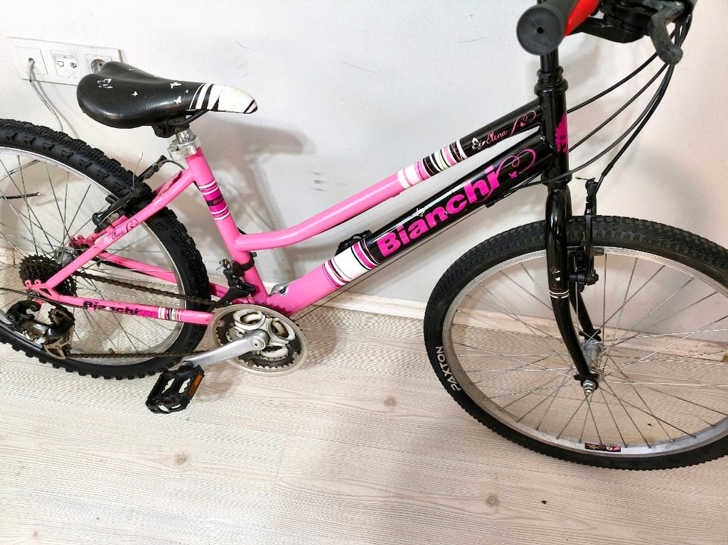 orjinal Bianchi marka 24 jant 21 vites Shimano vites - 3