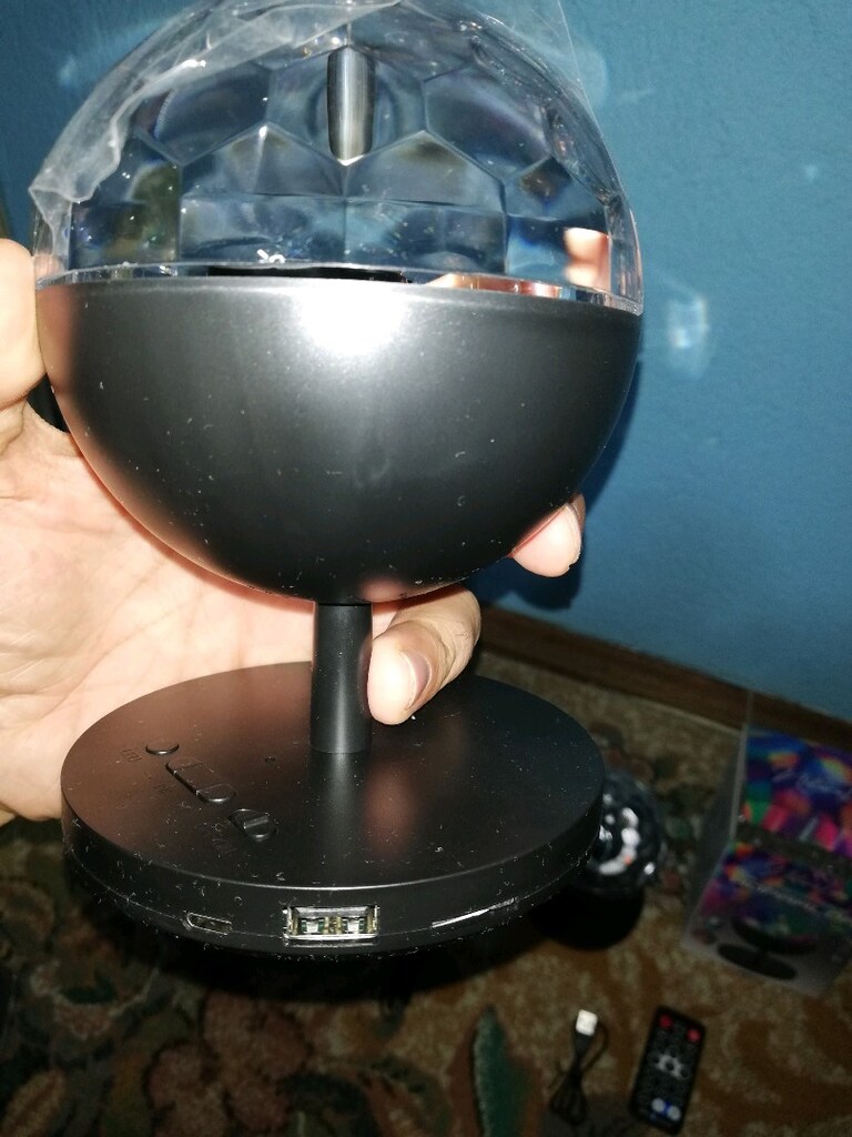 bulutut usb hafıza kartı destekli hoparlor disko topu yok yok çocuklar - 2
