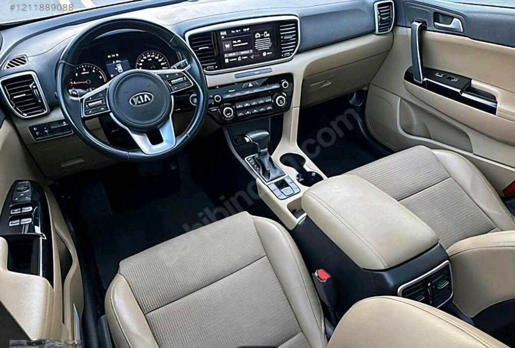 2021 ÇKS SPORTAGE 1. CRDI" ELEGANCE PLUS" CAM TAVAN - BOYASIZ - 2