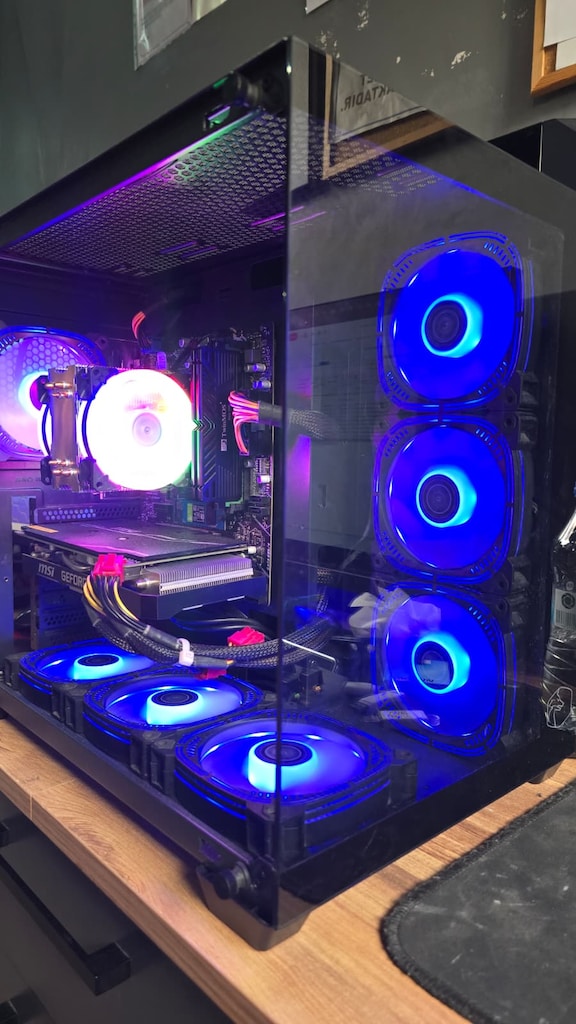 RYZEN 5 5600 AKVARYUM KASA OYUNCU BİLGİSAYARI - 8
