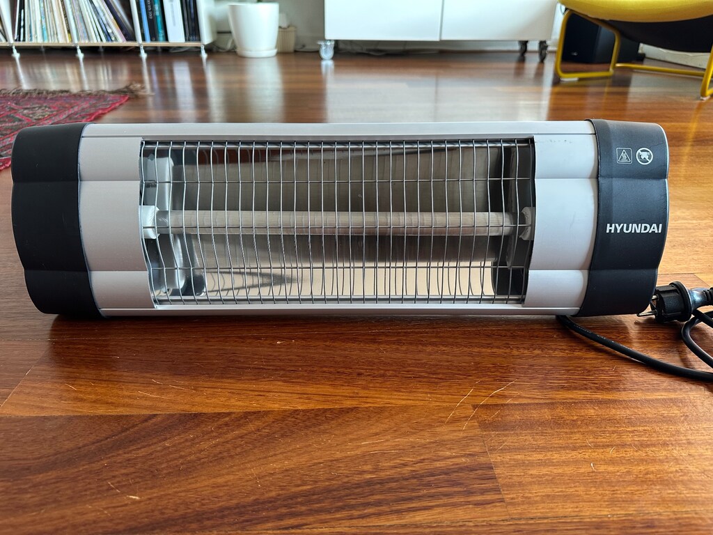 Hyundai 1800W Infrared Isıtıcı – Güçlü, Hızlı ve Verimli Isınma!