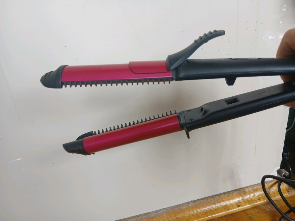Rowenta 2 şu 1 arada saç düzleştirici ve saç maşası - 5