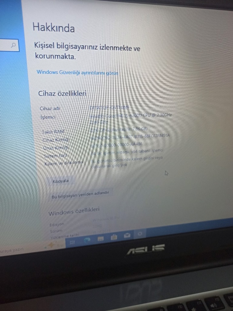 Asus İ5 Laptop - 6