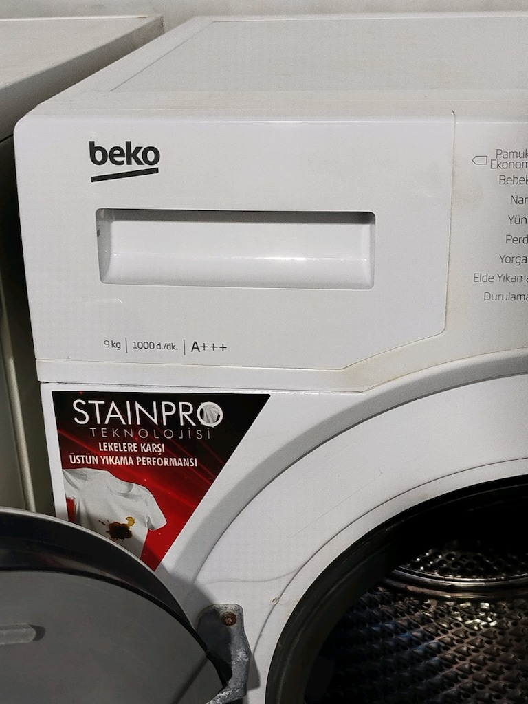 BEKO 9 KG ÇAMAŞIR MAKİNESİ İZMİR İÇİ 3 AY GARANTİMİZ VARDIR - 5
