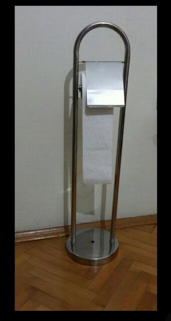 Banyo - Bathroom - Tuvalet Kagidi Askiligi metal
