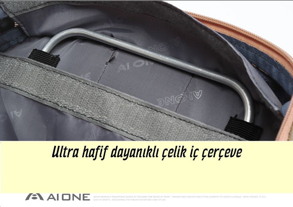 AIONE PROFESYONEL OUTDOOR SIRT ÇANTASI 30L = UNISEX (KAHVERENGİ) - 10