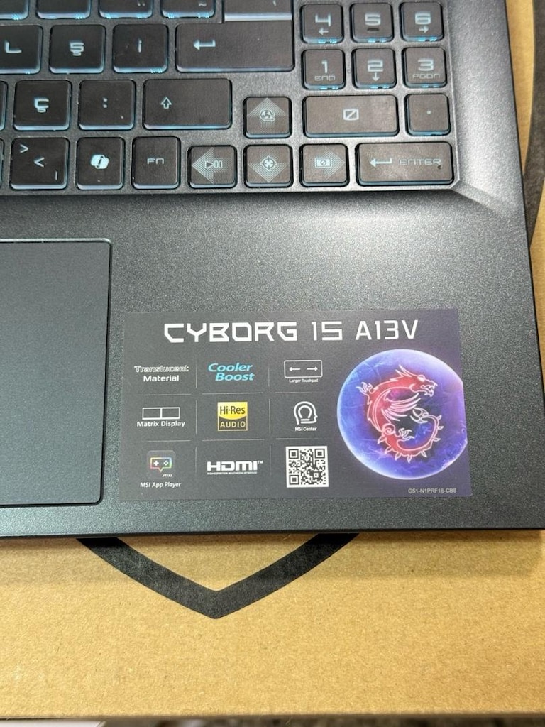 MSI Cyborg 15 A13VE-2268XTRNN i5-13420H - 4