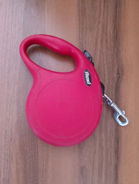 KÖPEK GEZDİRME TASMASI KIRMIZI ( L - 5 MT)