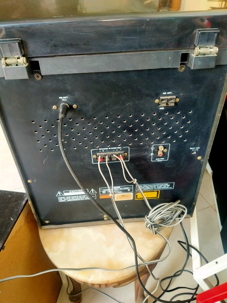 akai müzik seti plak çalar radyo kaset çalar CD çalar - 6