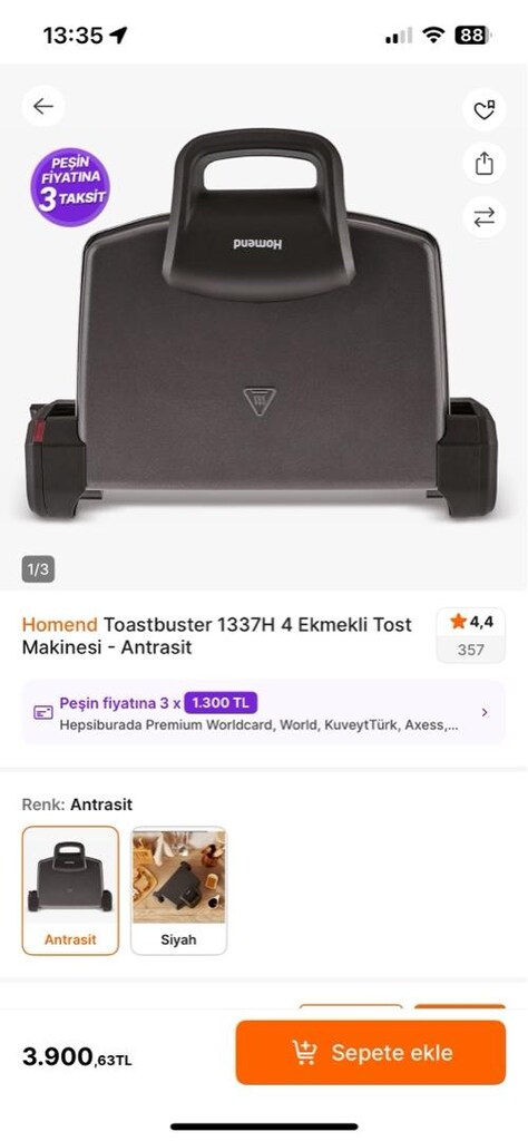 homend 1337H tost makinesi - 8