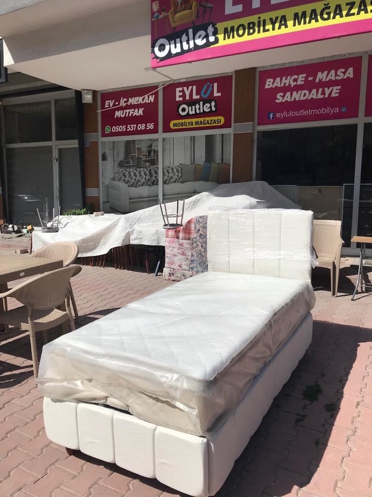 Tek kişilik baza başlık Petli Yatak Sıfır Ürünler - 3