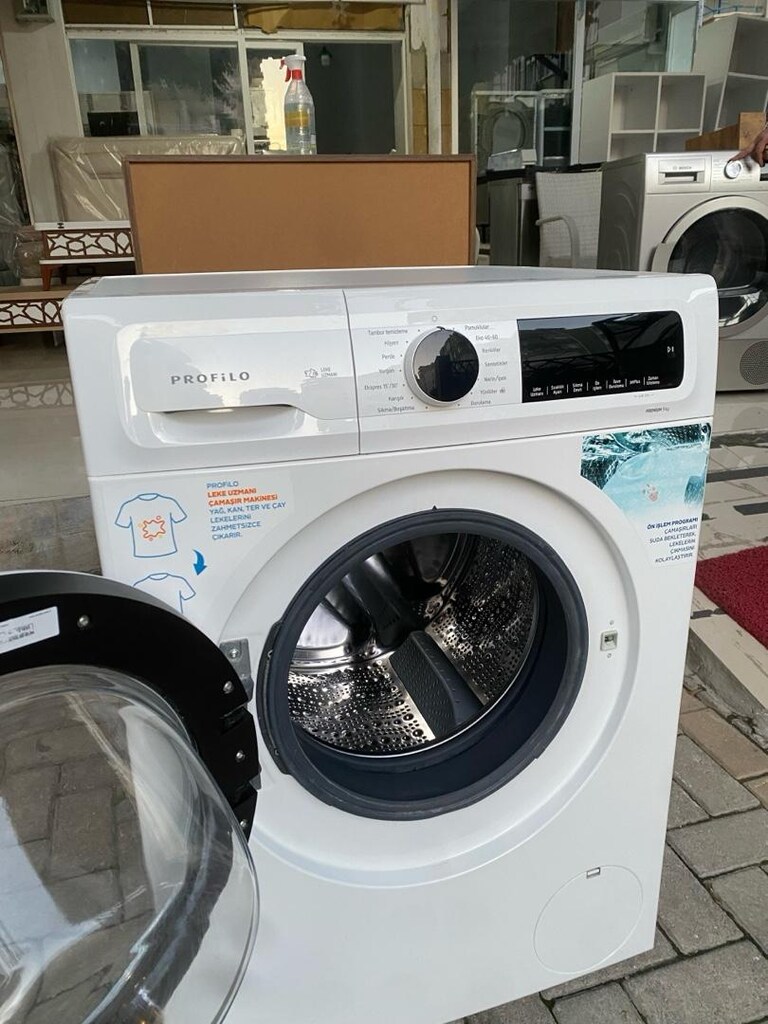 Sıfır Ayarında Profilo Full Dokunmatik Yeni Nesil Kaliteli Çamaşır Mak - 3