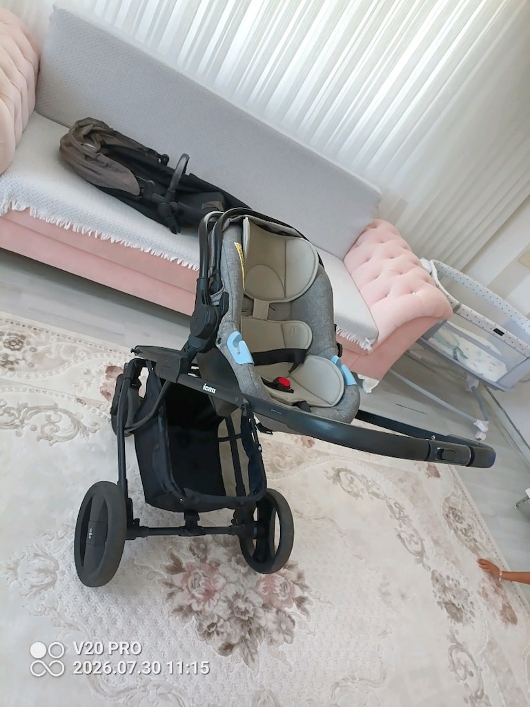 Acil satılık az kullanılmış sunny baby bebek arabası - 13