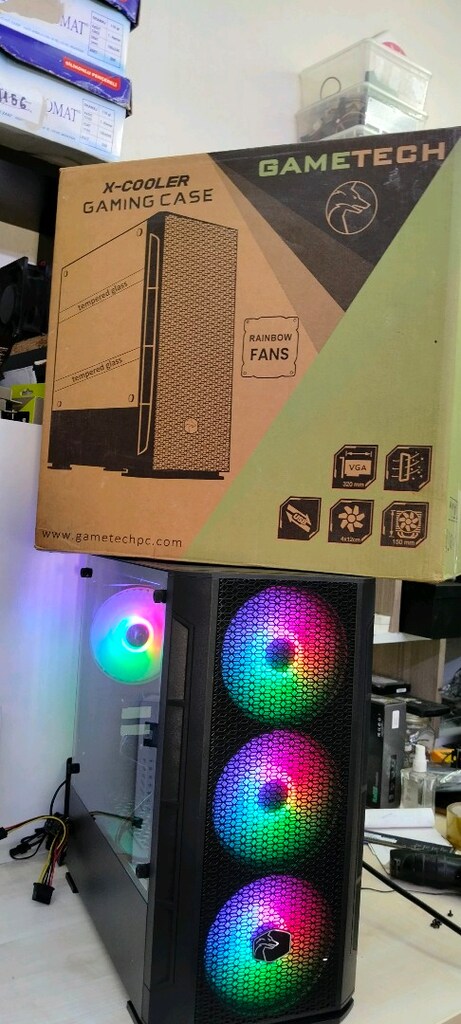 GAMETECH OYUNCU KASASI SİFİR KUTUSUNDA X COOLER MODEL - 4