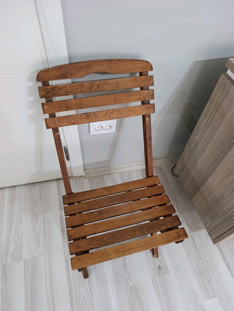Ahşap katlanır sandalye - 2