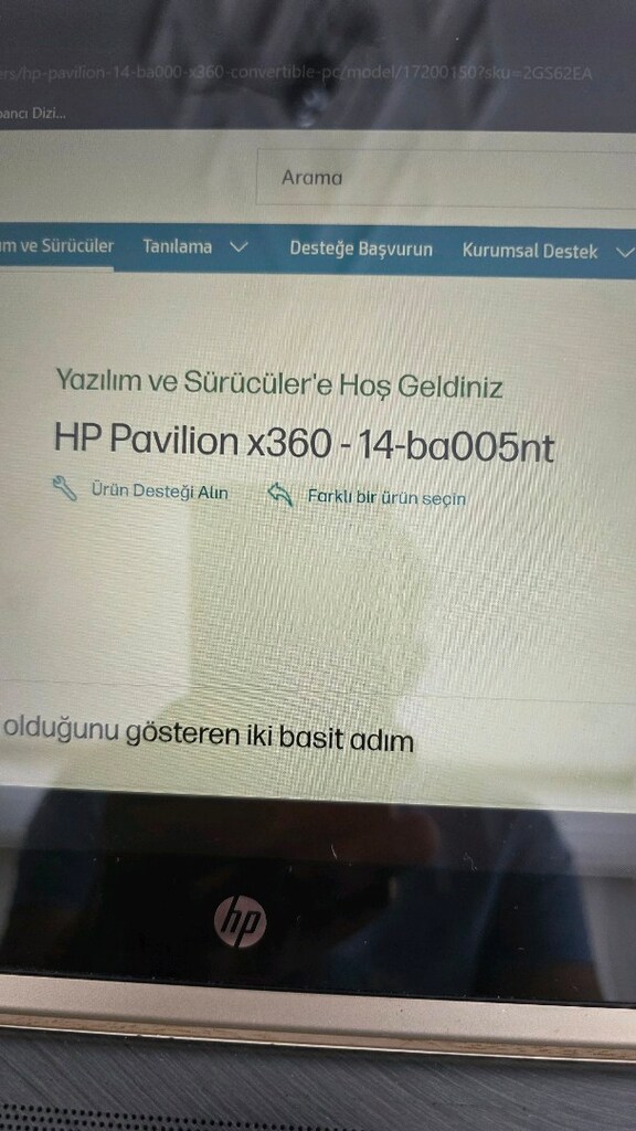 Hp X360 Core i5-7200, 2gb ddr5 940mx, 256ssd,8gb dokunmatik laptop - 16