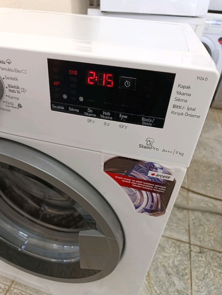 Arçelik 9 Kg Çamaşır Makinesi A Sınıf - 3