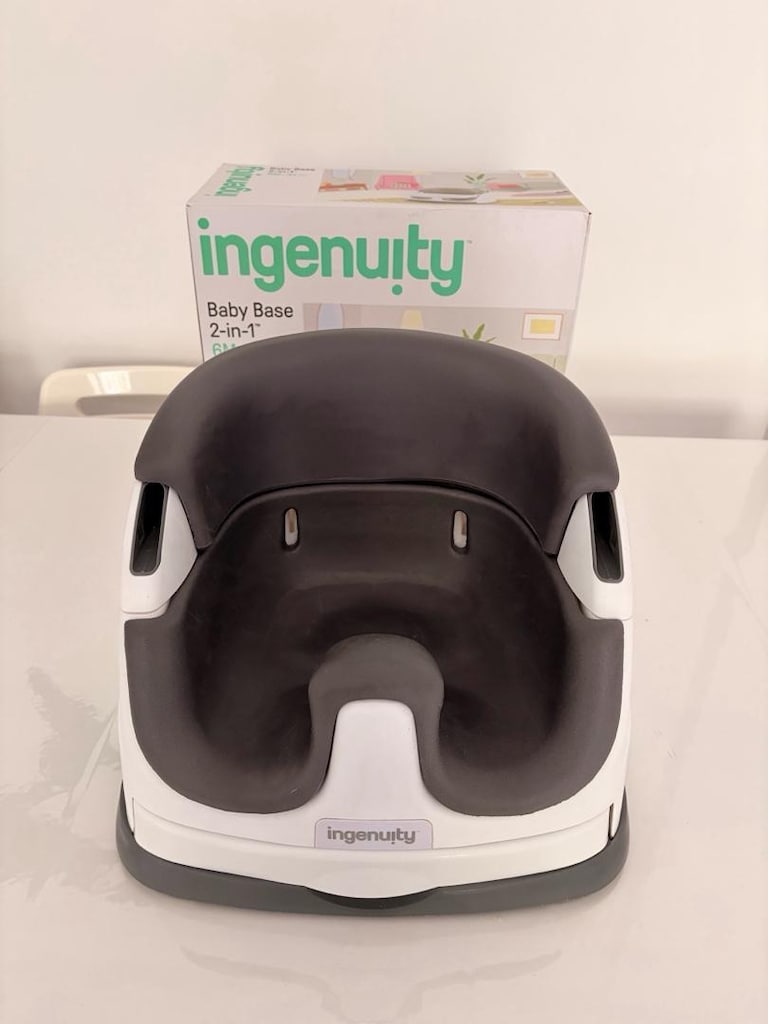 Ingenuity Baby Base Portatif Mama Sandalyesi Slate - 3