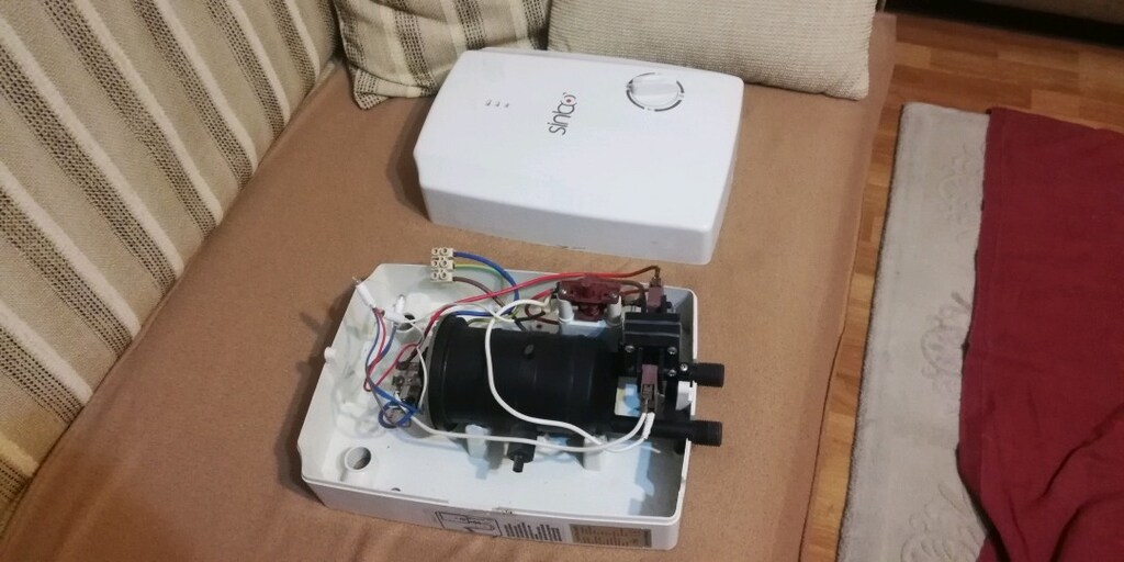Sinbo elektrikli şofben su ısıtıcı - 7