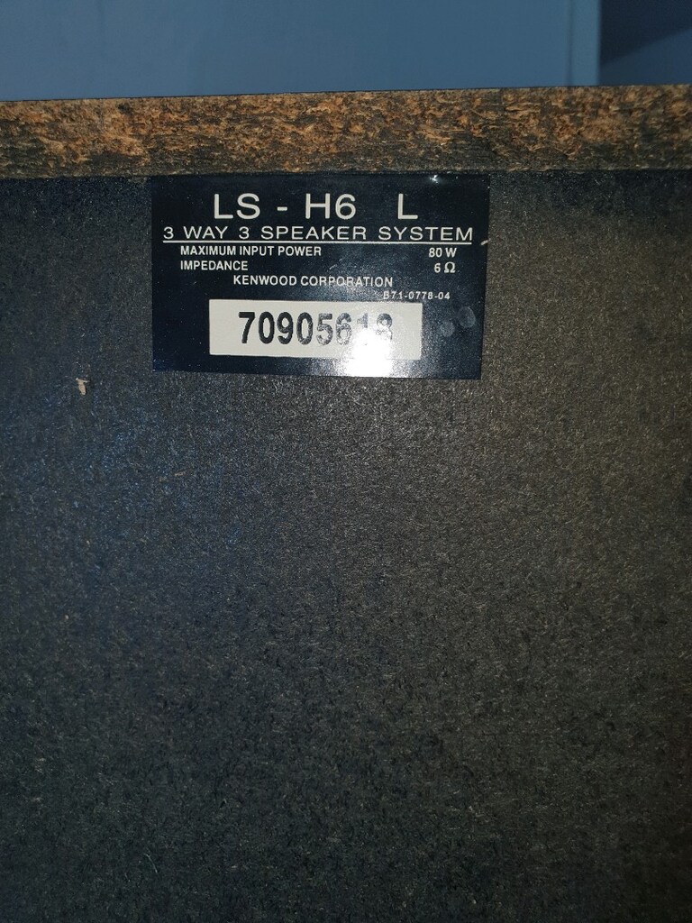 KENWOOD LS-H6 HOPERLÖR - 6