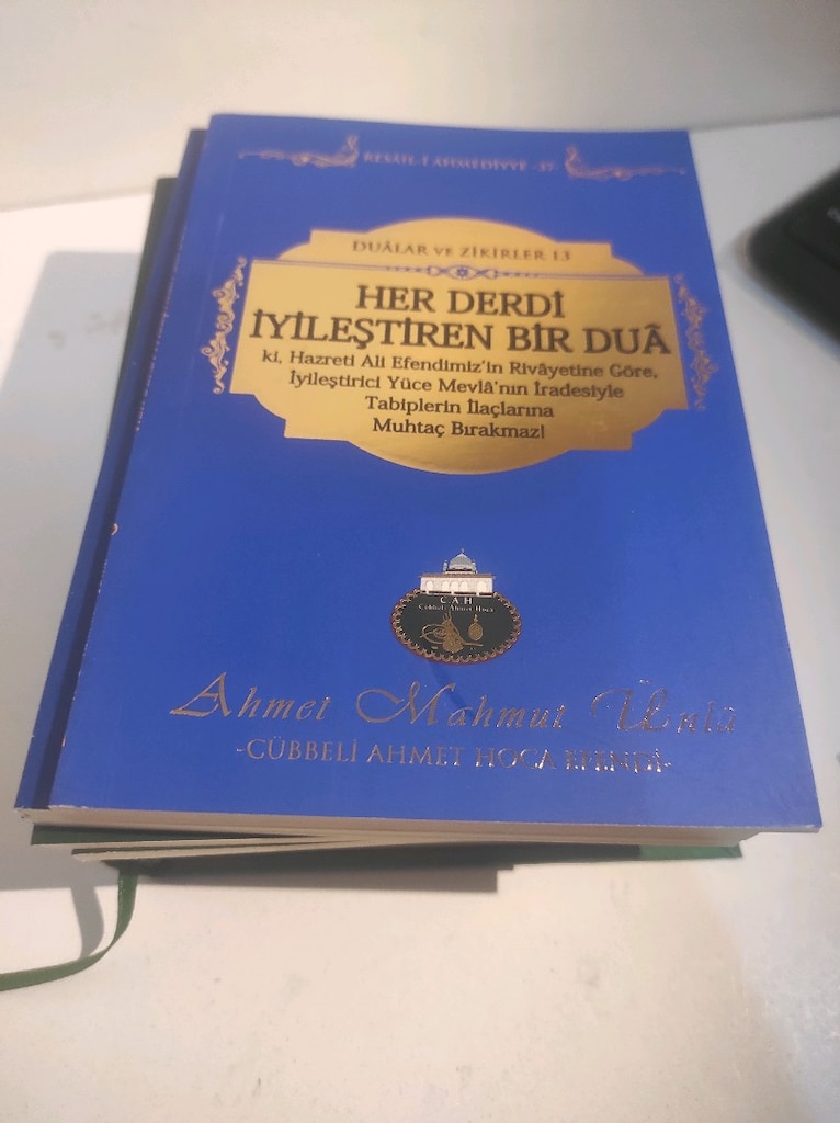 7 adet cep boy kitap Ahmet Mahmut Ünlü ve cep boy Kur'an-ı Kerim ve me - 4