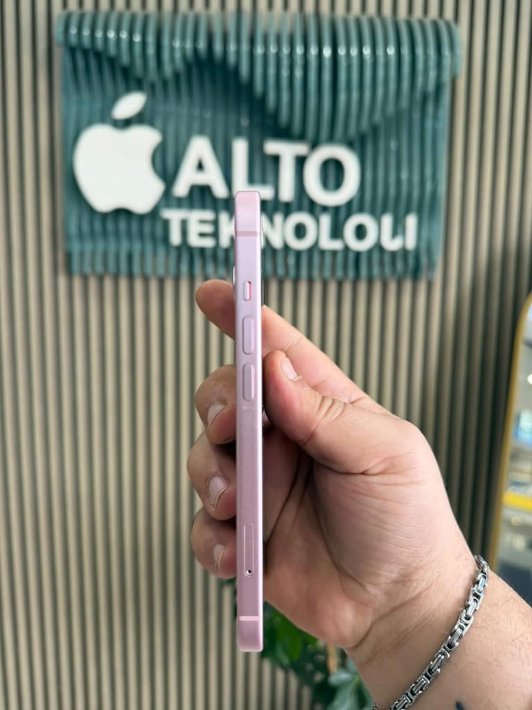 15 DÜZ 256 GB PEMBE 12 AY AÇIK ! - 5