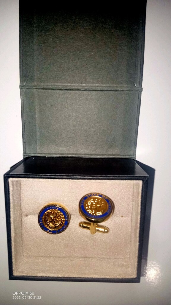 Orijinal Cufflinks Inc. Texas State Seal (Teksas Mührü) Kol Düğmesi. - 4