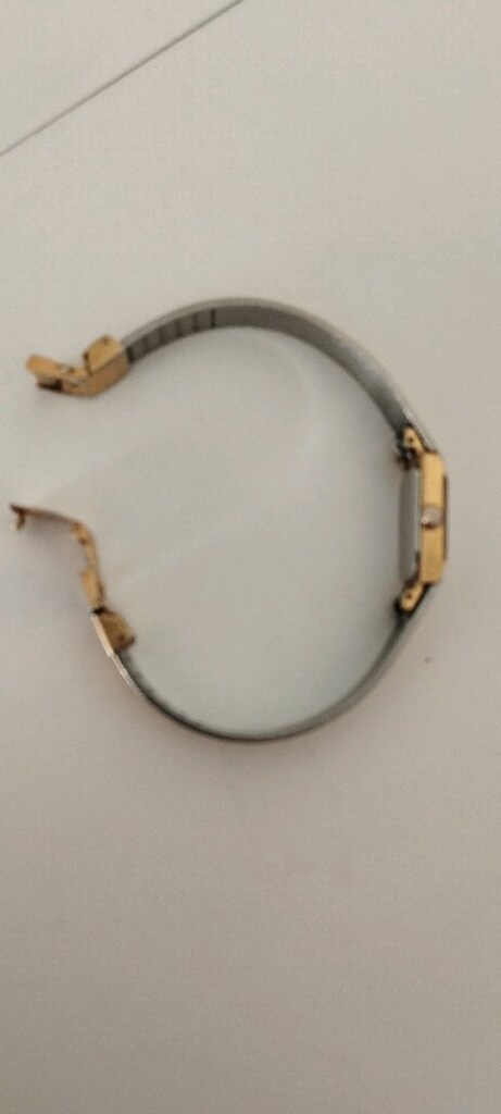 Orient quartz altın kaplama saat - 4