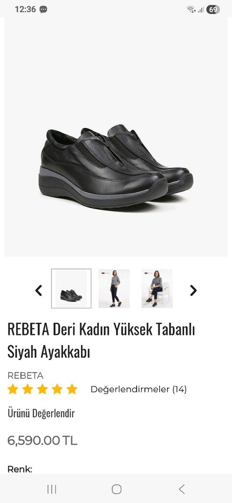 BETA HAKIKI DERI AYAKKABI 36 - 4