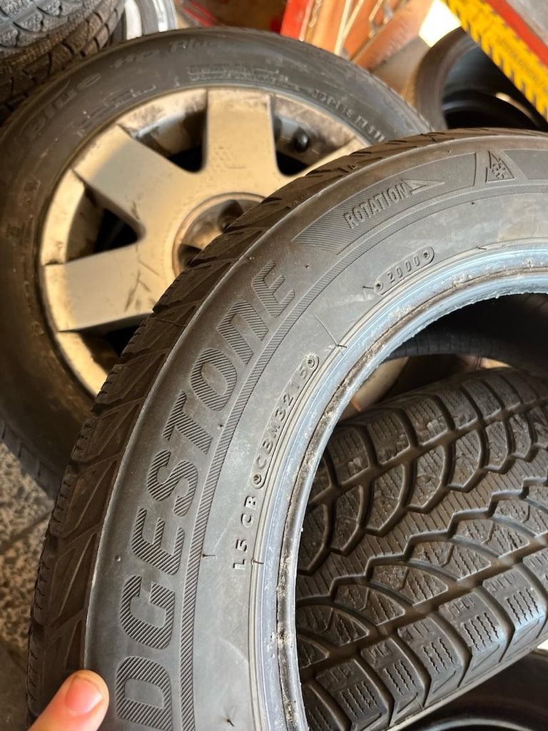 185 60 15 kışlık brıdgestone kışlık 4 adet - 7