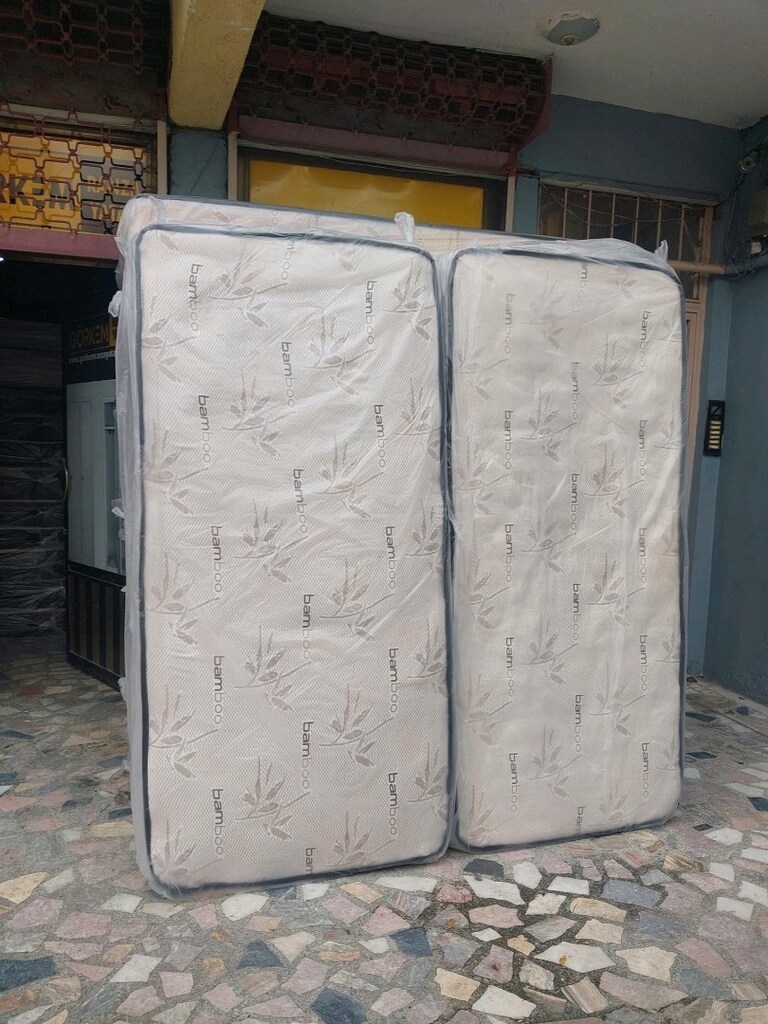 TEK KİŞİLİK ORTOPEDİK BAMBOO YATAK UCRETSIZ TESLİMAT - 4