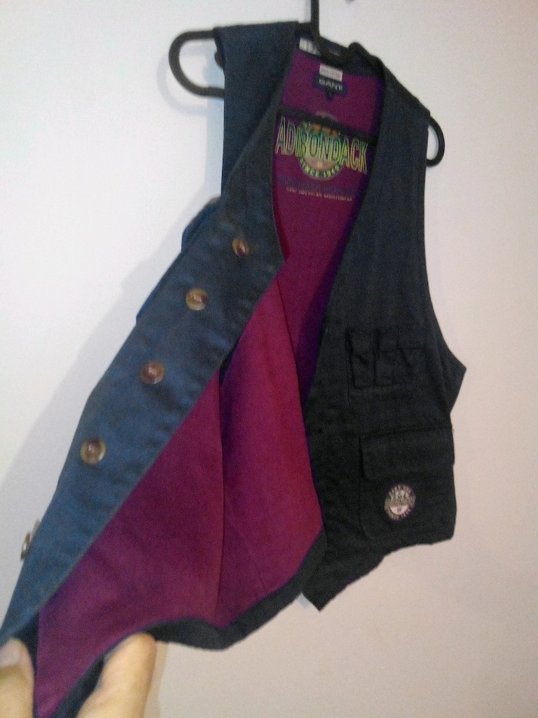 Gant kanvas vintage yelek Adirondac modeli L en 55 — görsel 8/15