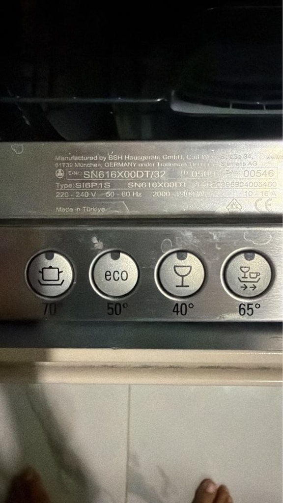 Siemens anlastre bulaşık makinesi - 4