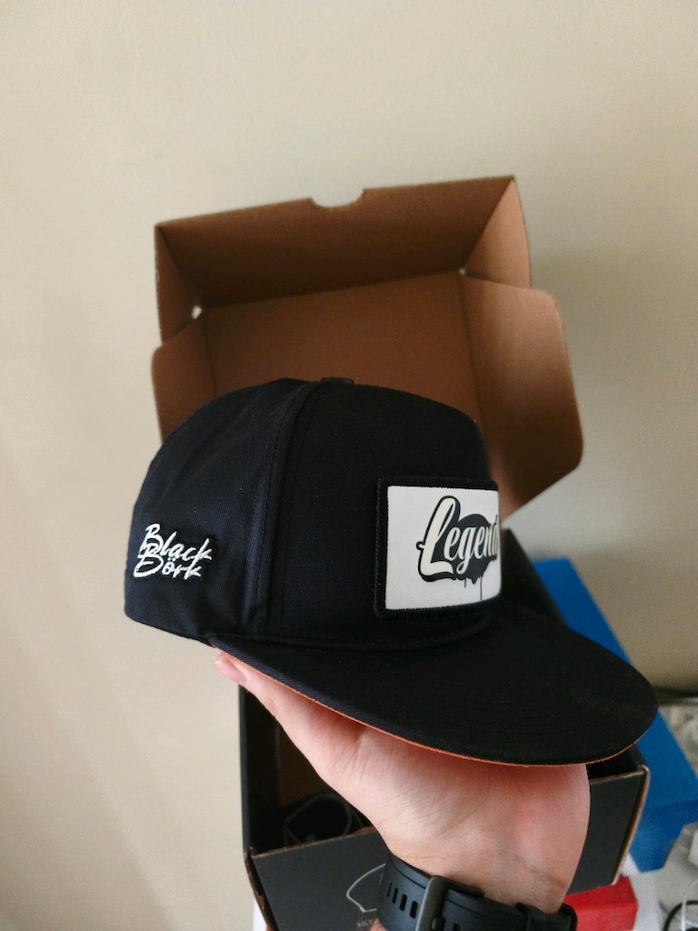 BlackBörk Siyah Cap Şapka - 4