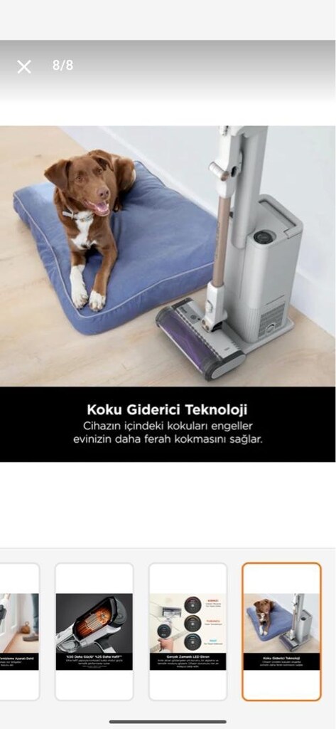 Shark Deteckt Pro Auto Empty Sistem Şarjlı Dikey Süpürge - 2
