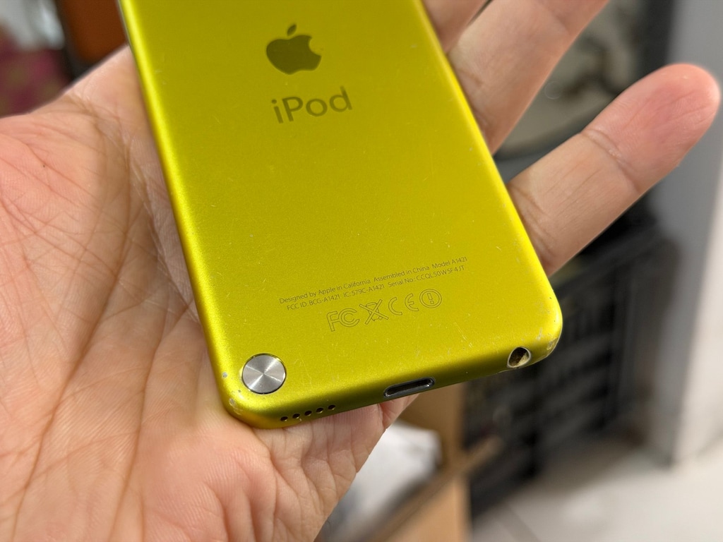 iPod Touch 5.Nesil Müzikçalar Sarı Renk A1421 - 6