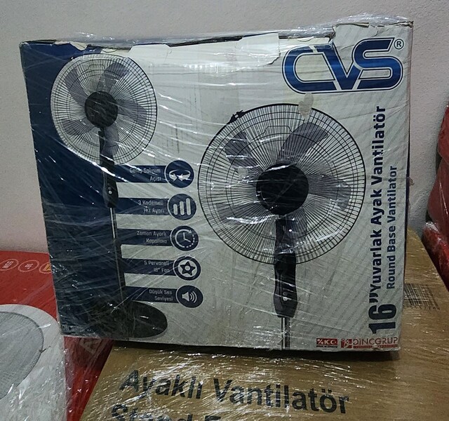 Cvs 16' Zaman Ayarlı Ayaklı Vantilatör-Sıfır Ürün