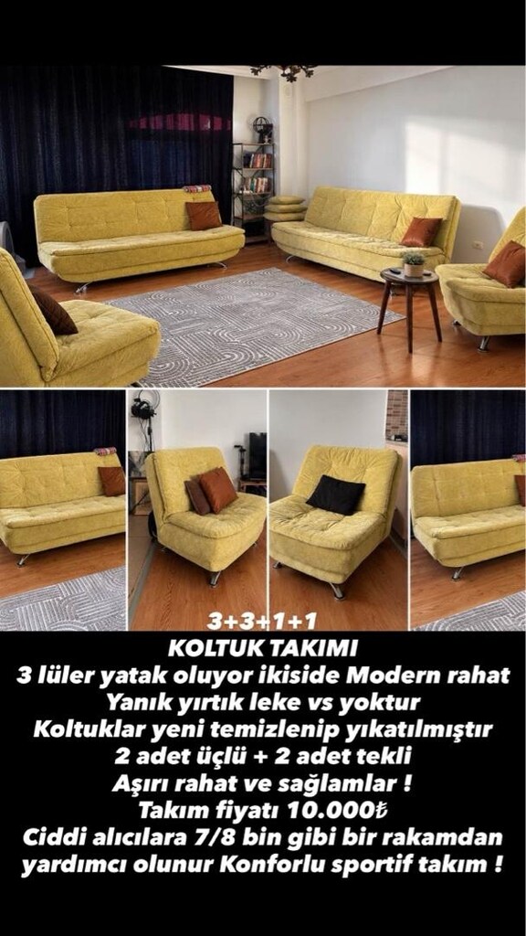 KOMPLE SATILIK EV EŞYALARI ACİL ! - 13