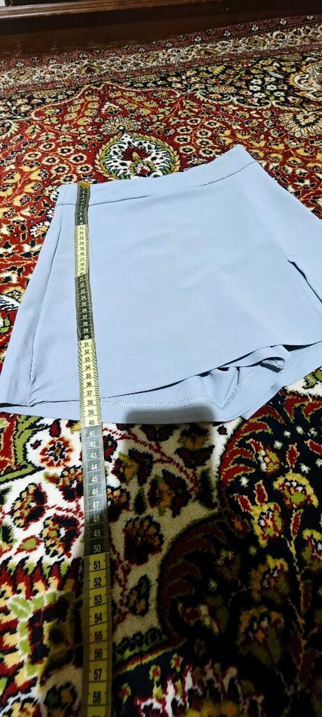 Yırtmaçlı Şort Etek - 2