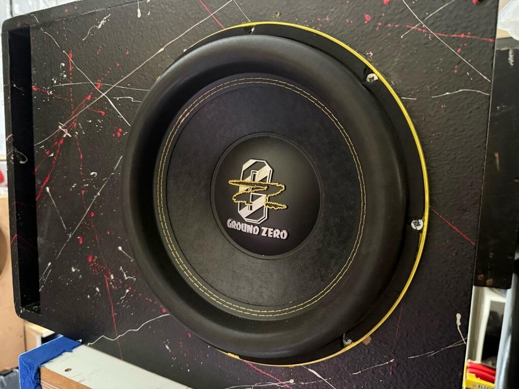 GROUND ZERO GZHW 30 CM 1500 RMS BASS L PORT MDF KABİN SUBWOOFER - 4