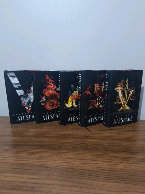 Ateşpare Ceren Melek 5 kitaplık set