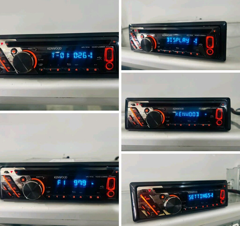 KENWOOOD TESİSAT TEYBİ KUMANDA SOKET KIZAK TAM SIFIR AYARINDA