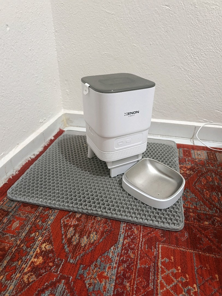 Exon smart Otomatik Kedi tuvaleti yem ve Su kabı - 5
