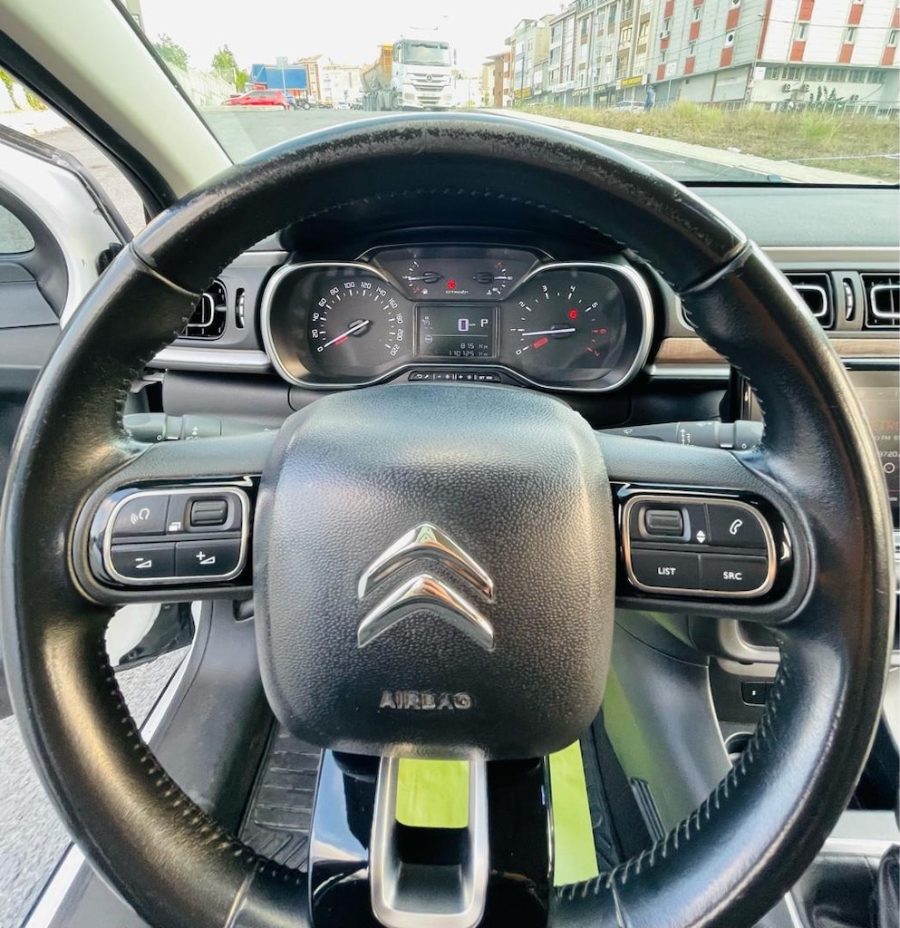 Citroen C3 orijinal çift renkli otomatik benzinli düşük kilometre - 14