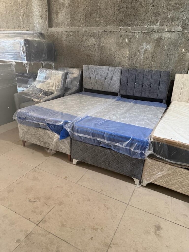 sıfır lüks tek kişilik baza başlık yatak - 6