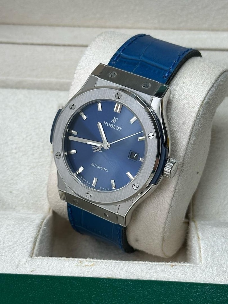 HUBLOT CLASSİC FUSİON LACİVERT ETA - 2
