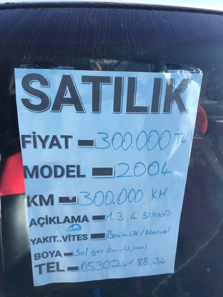 2004 benzinli LPG li degişensiz düzgün araç - 8