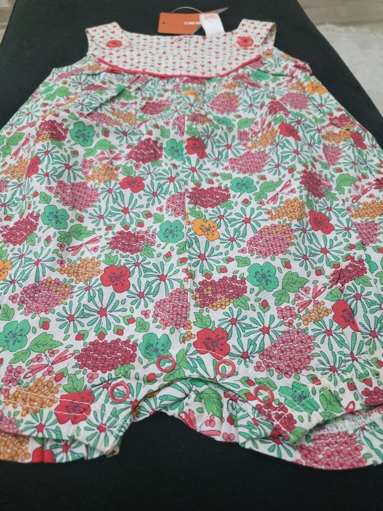 Lcwaiki Kolsuz Bebek Elbisesi 6- 9 Ay Yeni Etiketli - 3